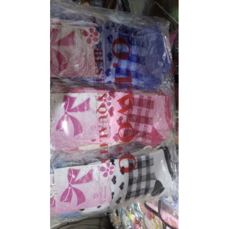 COD Kaos Kaki Wanita Dewasa Motif Premium