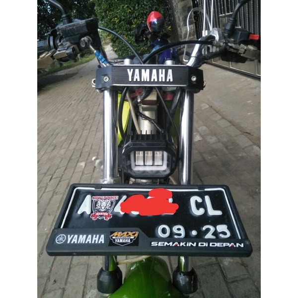 PROMO Breket / Dudukan Lampu Tembak LED PNP RX KING BREKET LAMPU RXKING BREKET PLAT NOMOR YAMAHA RXKING + dudukan lampu depan