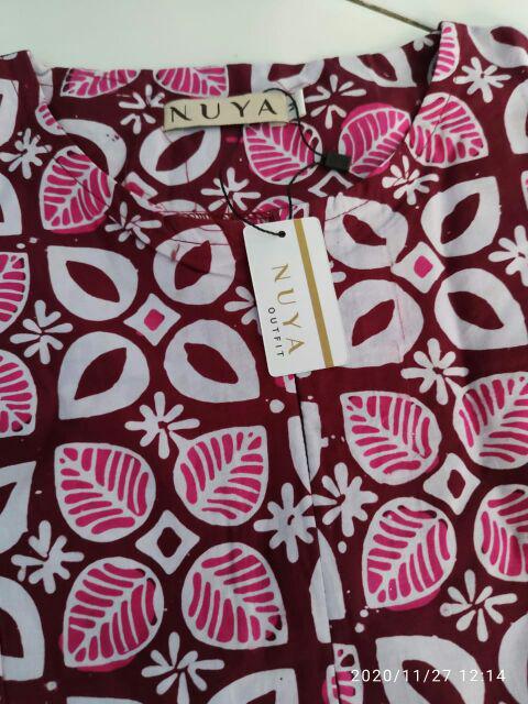 Batik Wanita Kekinian Santika Blouse Modern Dan Stylist