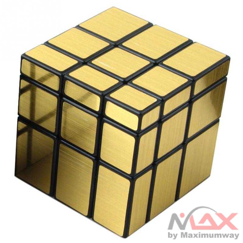 Rubik Cube Magic Puzzle New Style 3 x 3 x 3 - BY-163 Warna Gold