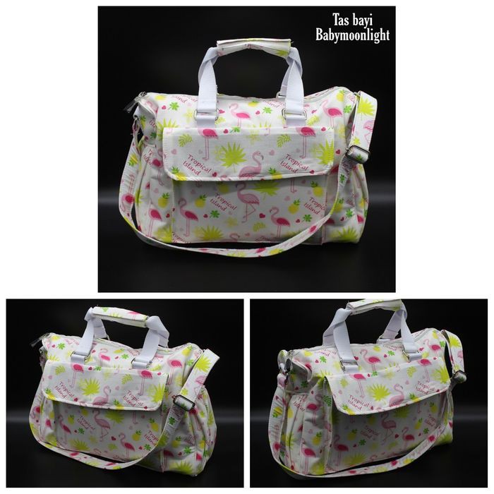 Tas bayi - Flaminggo tropical pink