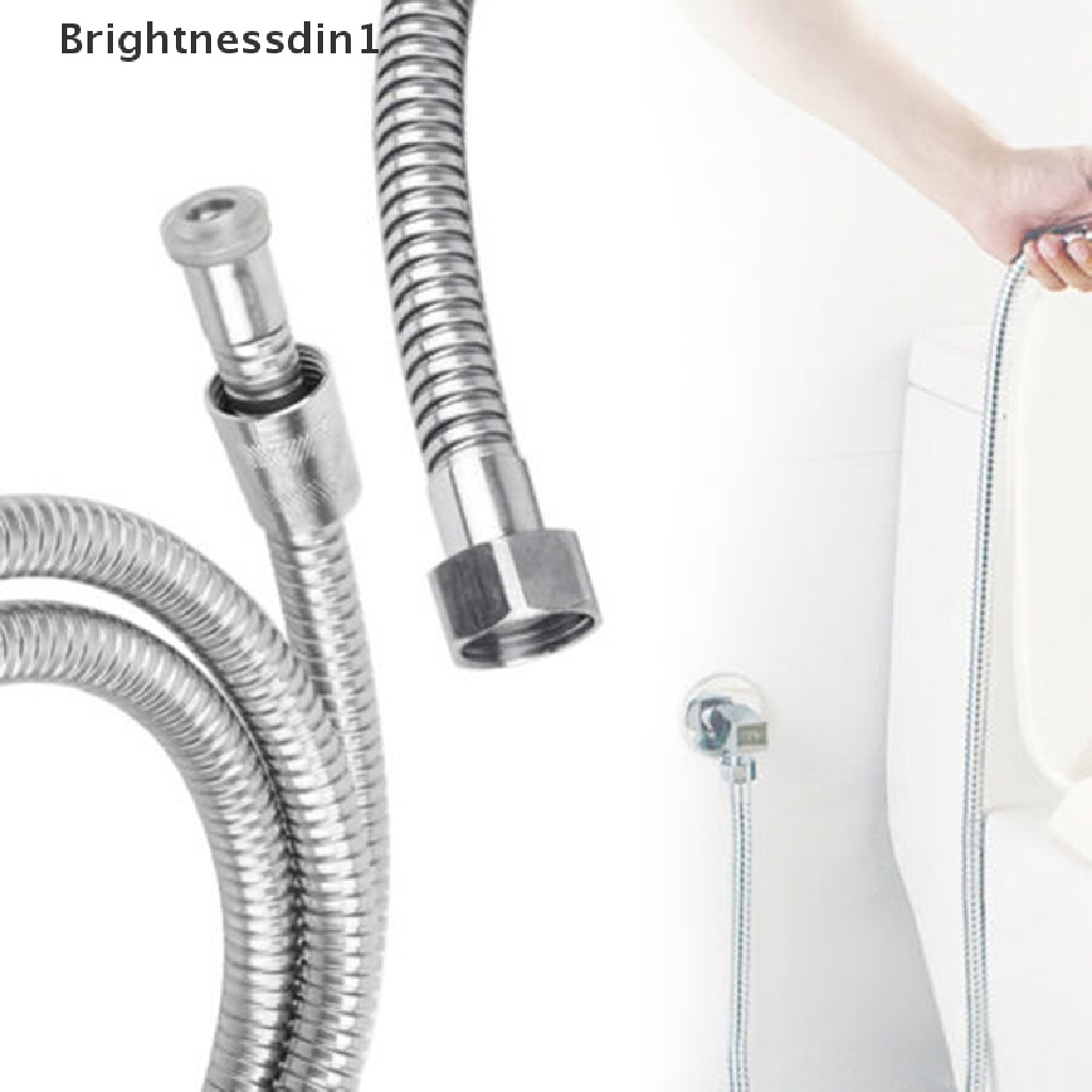 1 In 1 Selang Kepala Shower Bidet Higienis Bahan Krom Untuk Toilet Kamar Mandi