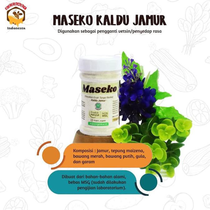 

Maseko Jamur Lingkar Organik 100 gr Non MSG - REFILL JAMUR