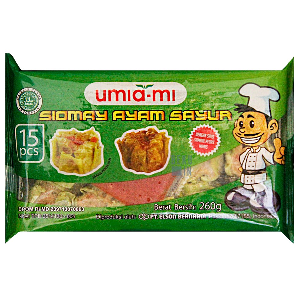 

Umia-mi Siomay Sayur 15pcs