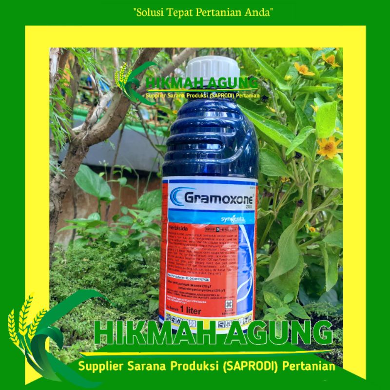 

GRAMOXONE 276SL 1 LITER HERBISIDA PARAKUAT PEMBASMI RUMPUT