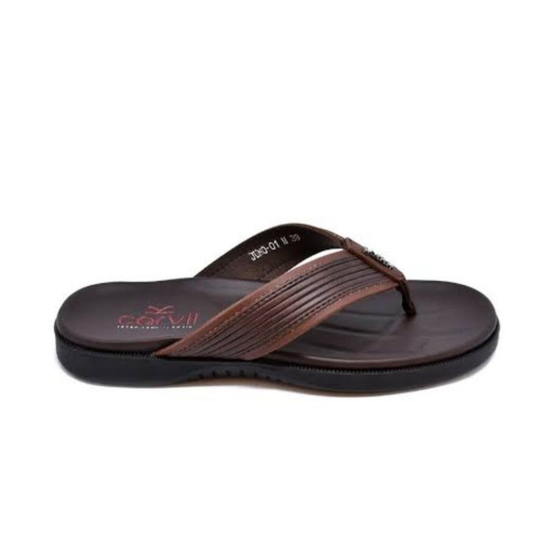 sandal promo pria dewasa carvil original juno sandal kaki laki