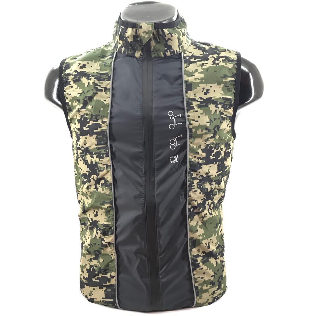 Rompi Sepeda Lipat Vest Gowes Pria Wanita Windbreaker Jacket Gilet