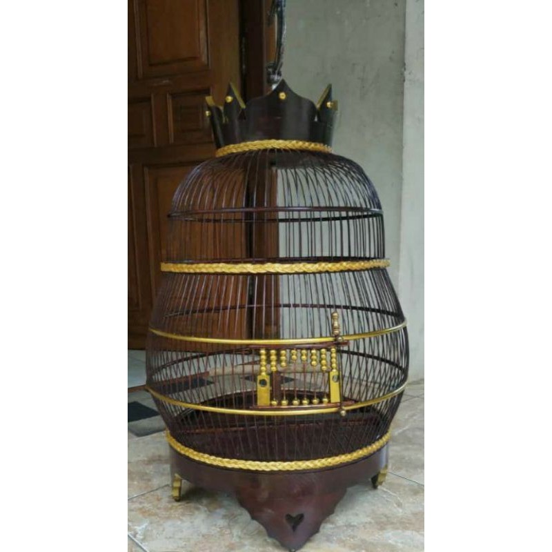 sangkar perkutut mahkota