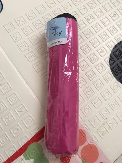 Payung Lipat Sky 3d Magic Premium Korea / Dimensi Lapisan Hitam Anti Uv ( Gelombang )