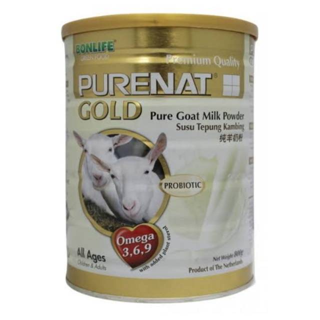 

Purenat Gold Goat Milk Powder 800gr