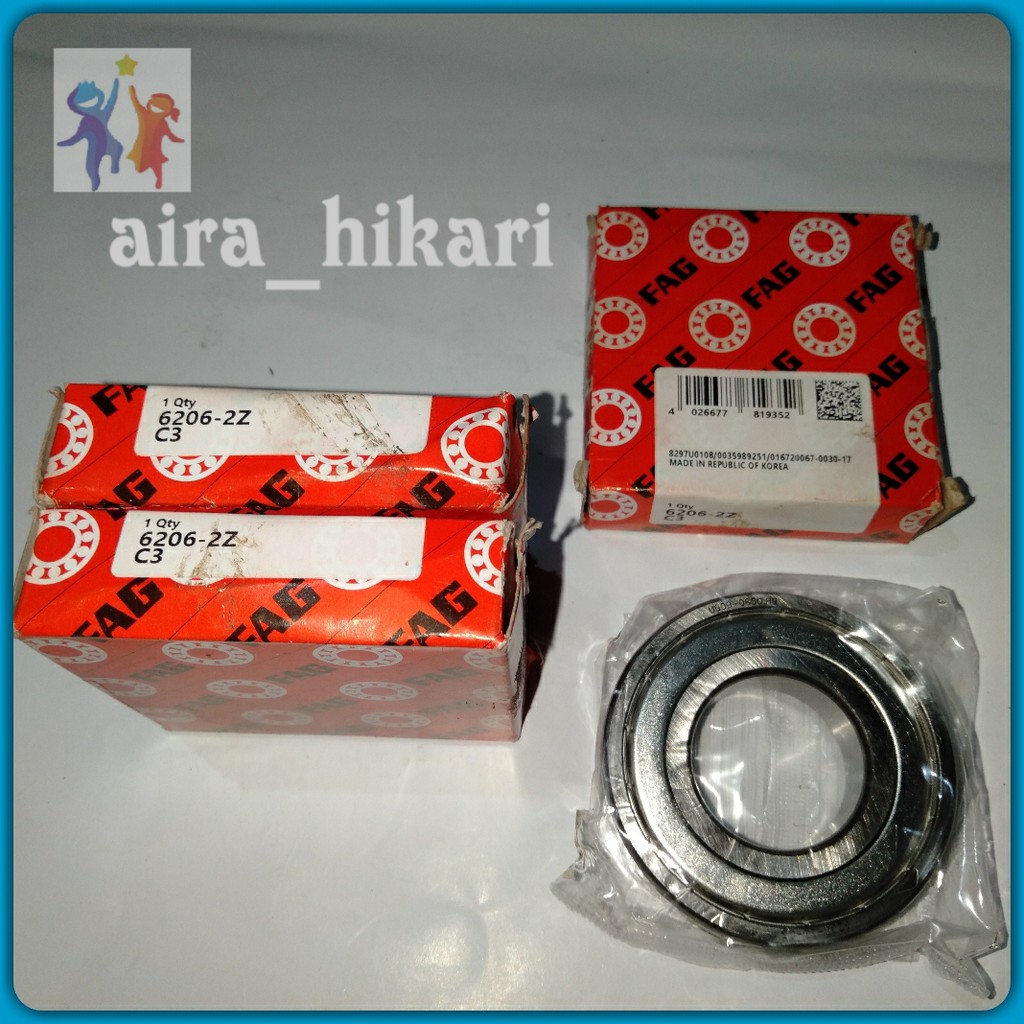 Bearing FAG 6206 2ZC3