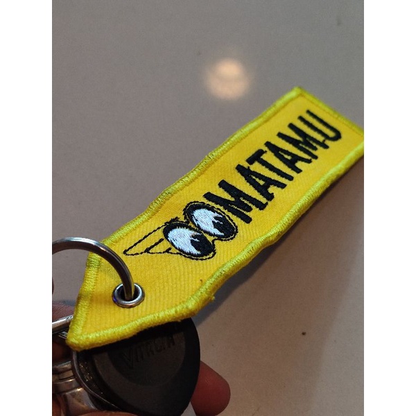 keychain mooneyes X matamu bordir