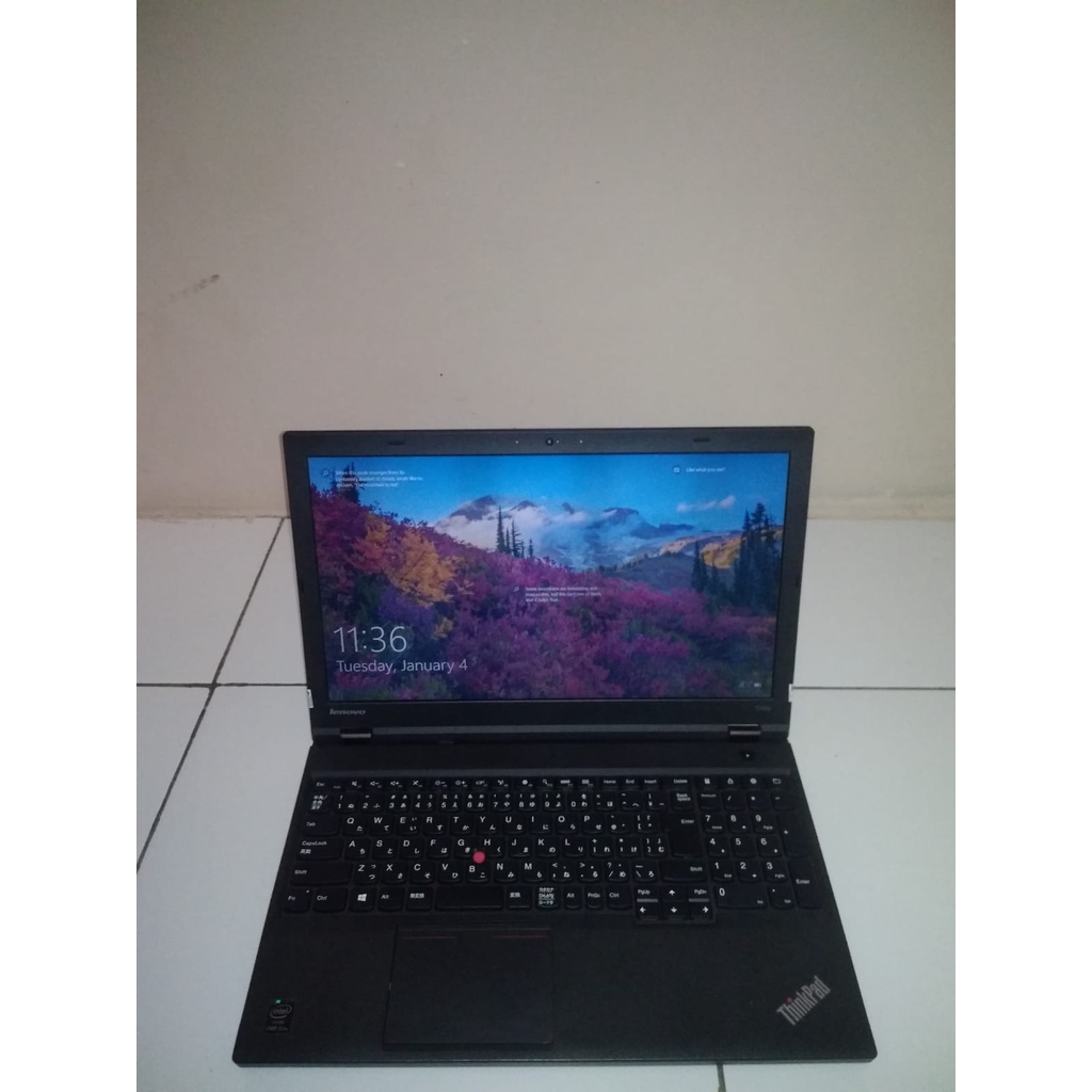 Lenovo ThinkPad T540P i7 Gen 4 RAM 8GB HDD 500GB Win 10 Pro