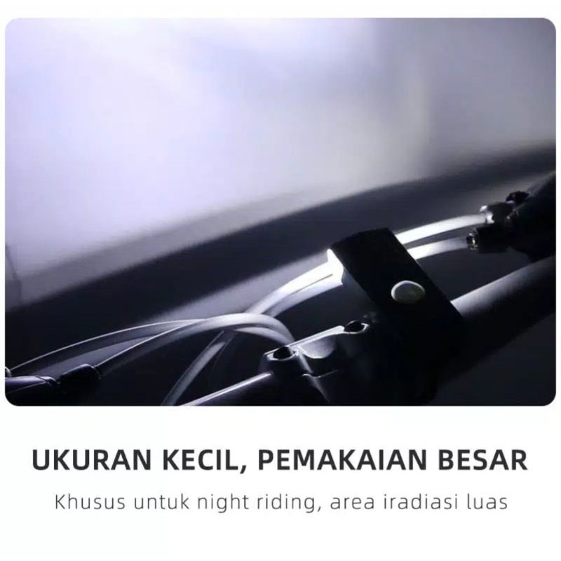 Paket lampu depan dan belakang sepeda