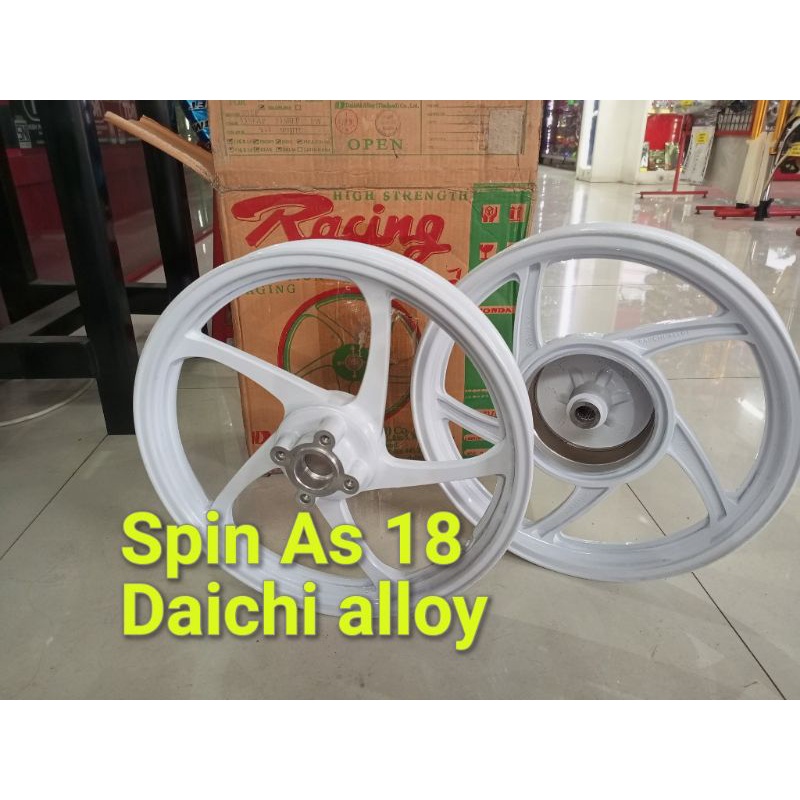 Velg Suzuki Spin as 18 kecil Daichi alloy Ori thailand Belakang saja