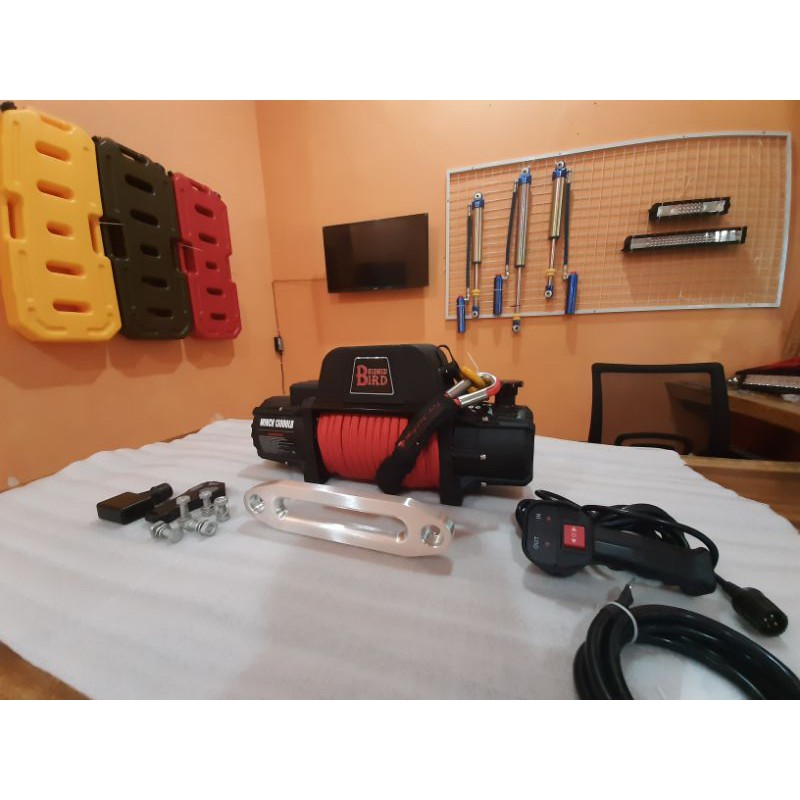 Winch Hudhud Gawang 13000lbs 6ton Garansi 1 tahun Lisensi USA