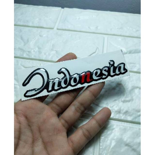

Stiker indonesia timbul