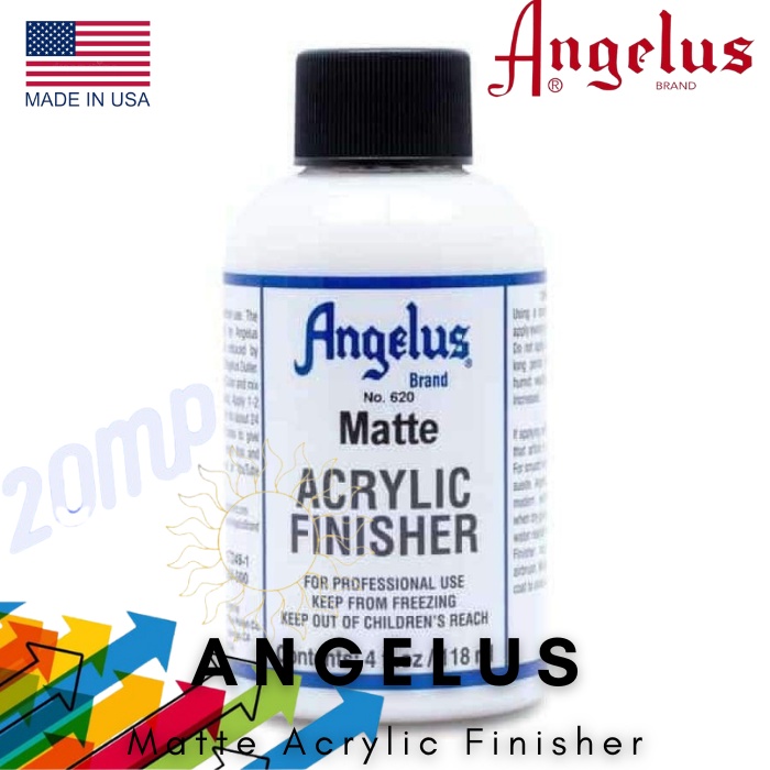 

Angelus Matte 620 Acrylic Finisher 4 0z 118ML USA