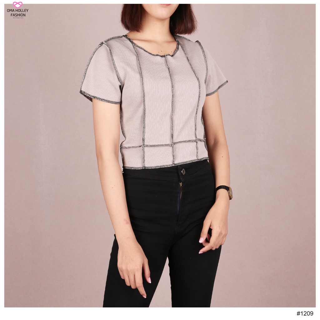 (COD) OH Fashion Kimi Blouse Knitt #1209