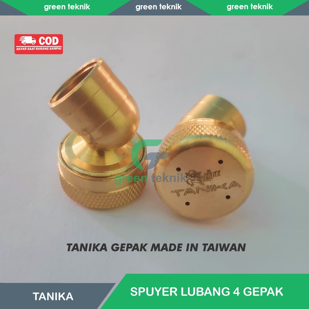Nozzle Sprayer Spuyer kuningan Tanika Gepak Kecil Ngabut
