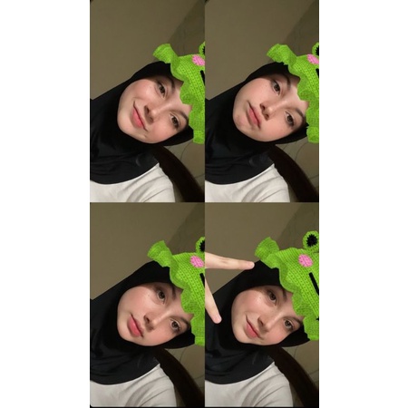 Bergo Mini Ori | Hijab Sport Jersy Instan Premium | FREE JARUM PENTUL-1