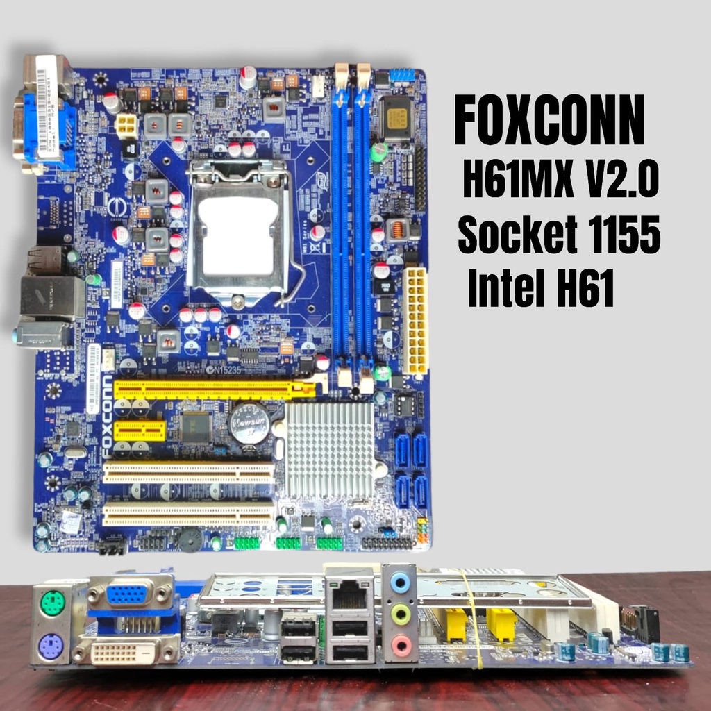 Motherboard Intel H61 Socket 1155 Support Core i7 i5 i3