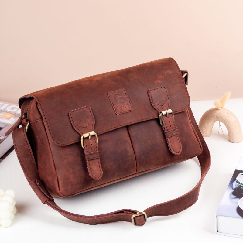 Geoge Leather - Tas Habibie Postman