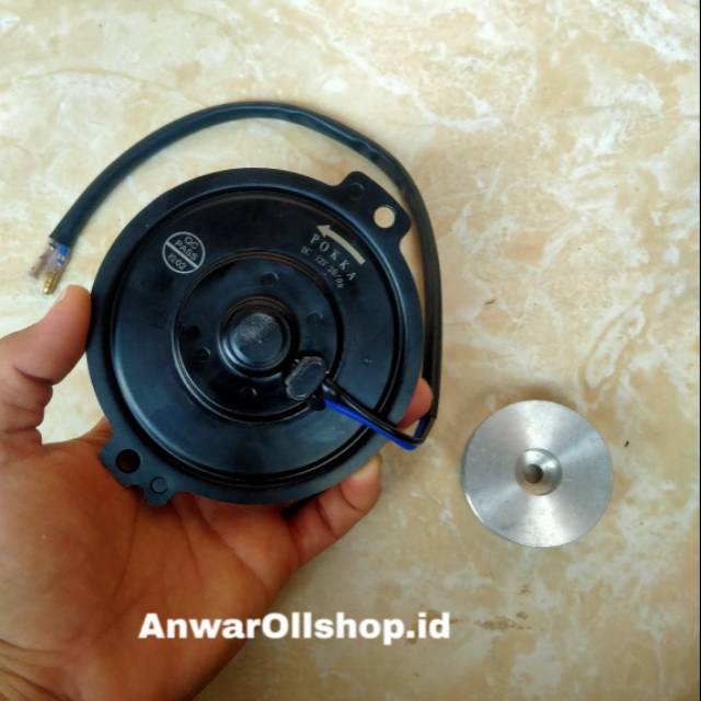 (Promo) Dinamo Dc arus 12 volt Pokka + Pulley untuk Mesin Harum manis