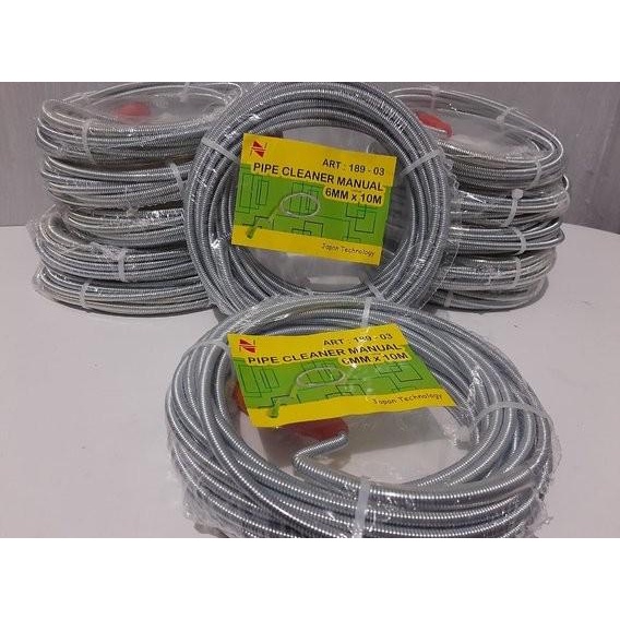 Kawat Seling Pembersih Sumbatan Pipa Pembuangan Wc Mampet Dan