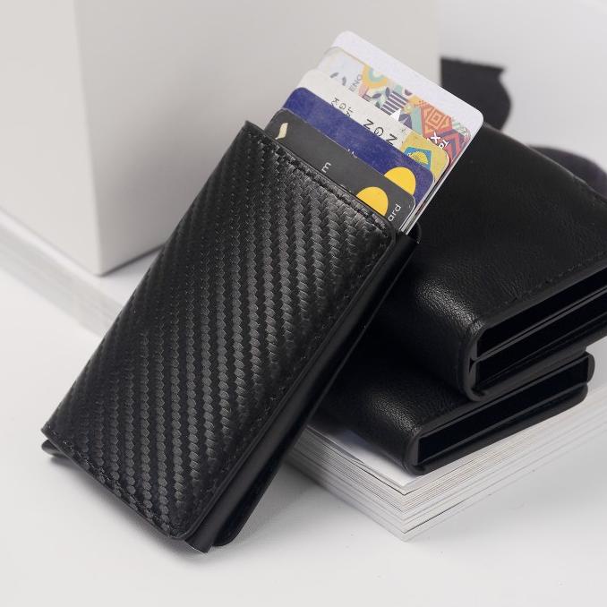 Dompet Pria Slim Kartu Cardholder Rfid Zed Wallet