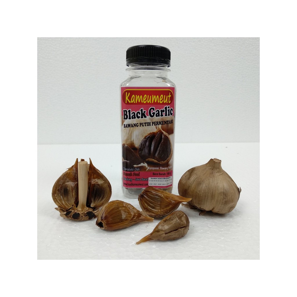 

Black Garlic-Bawang Putih Fermentasi KAMEUMEUT 100 gram