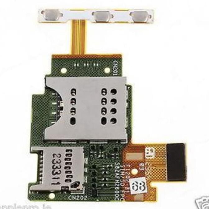 CONNECTOR KONEKTOR SIMCARD MMC SONY XPERIA ST26 ST26I ORIGINAL