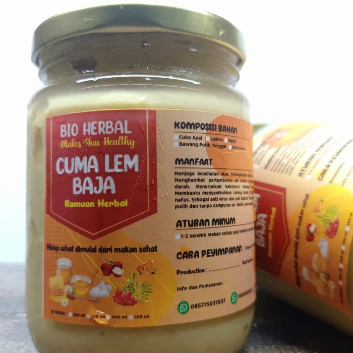 

Juice Herbal Bawang Putih Tunggal,Jahe Merah,Cuka Apel,Lemon, Madu