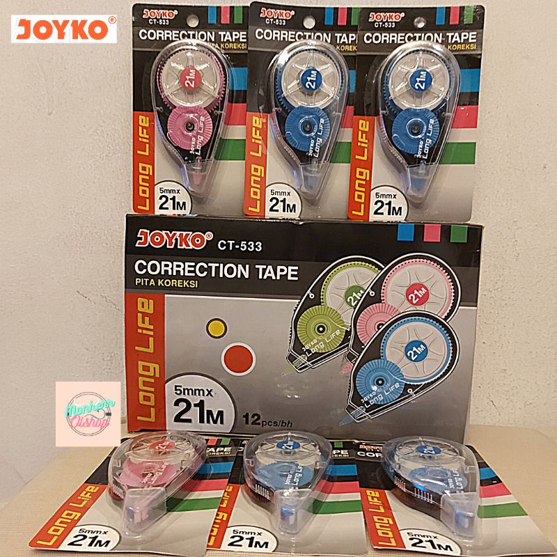 

correction tape pita koreksi CT-533 21M/pc Murah