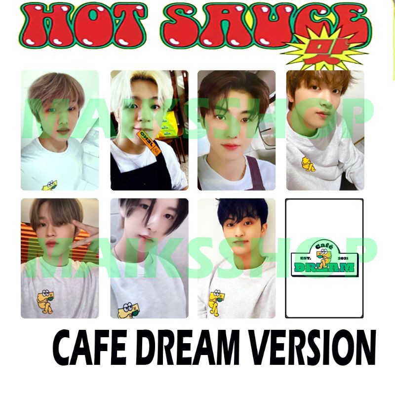 NCT Dream Hot Sauce Photocard Kpop