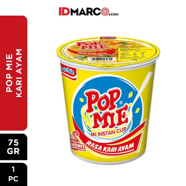 

POP MIE INSTAN CUP RASA KARI AYAM