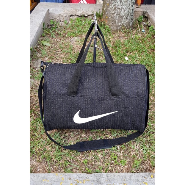 Tas Duffel Organizer tas PAKAIAN/ tas olah raga/travel bag adidas/nike merah murah grosir - Hitam (Z