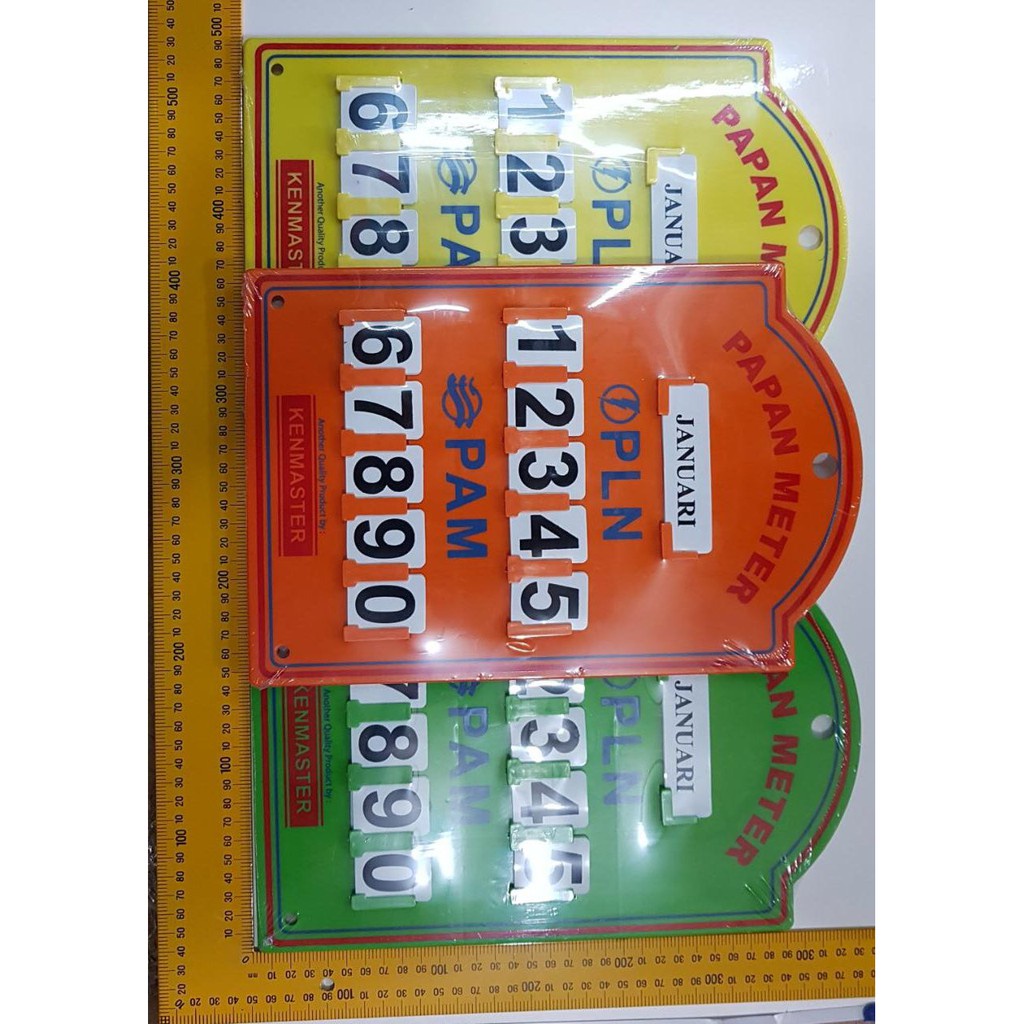 

Kenmaster Papan Plastik Stand Meter PLN PAM