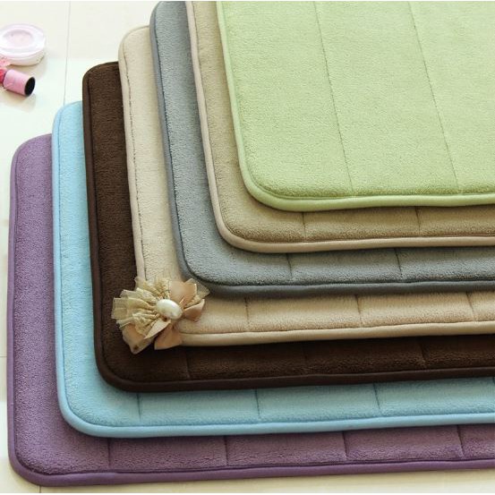 ☛TK☚ R386 (40×60cm) Keset kaki Anti Slip / Bahan Memory Foam Menyerap / Kualitas Bagus