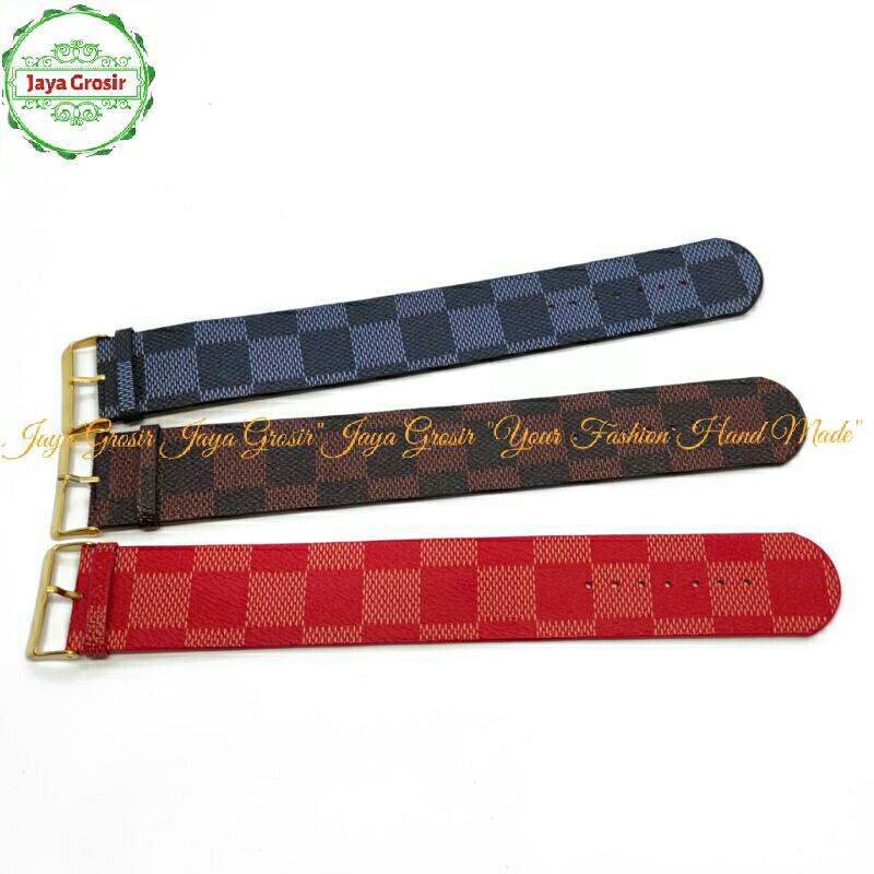 Gelang Gesper Kulit Gelang Sabuk Charm Liontin