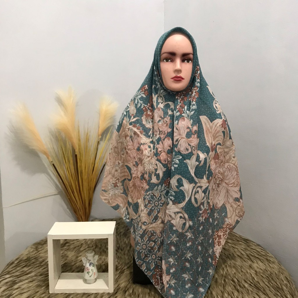Jilbab segi 4 Premium Voal JUMBO