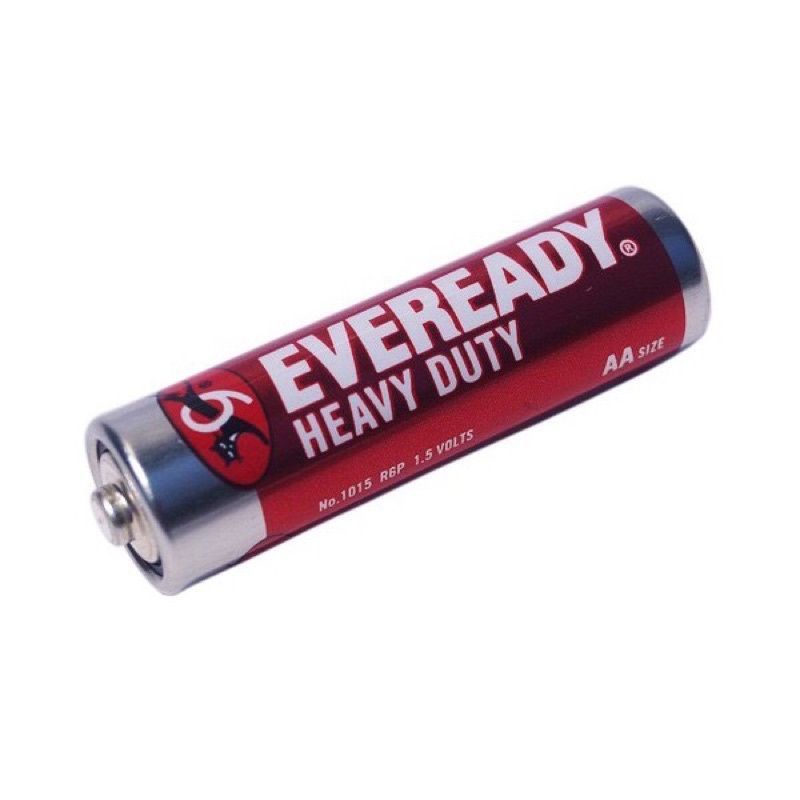 Baterai Eveready heavy duty AA/AAA Batrai Jam Dinding batrai batre batere eveready