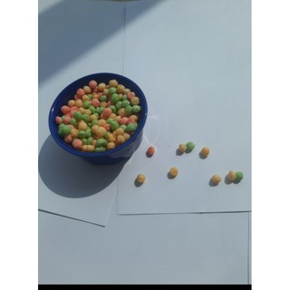 Rice crispy bulat warna warni rainbow nyam nyam ukuran Rice crispy bulat warna warni rainbow nyam nyam ukuran