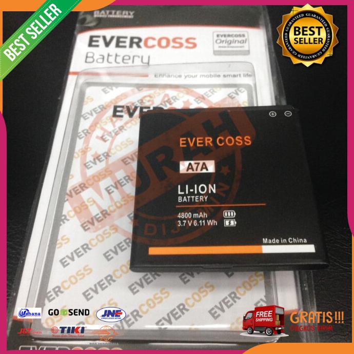 Acc Hp Baterai Evercoss A7A 4800Mah Original