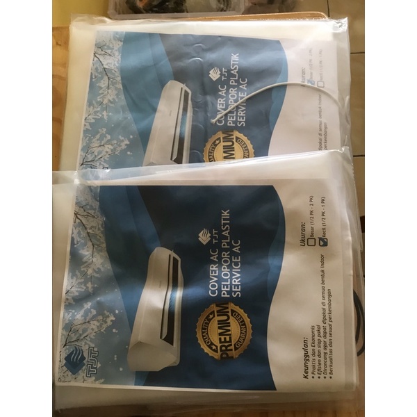 cover plastik ac indoor cuci