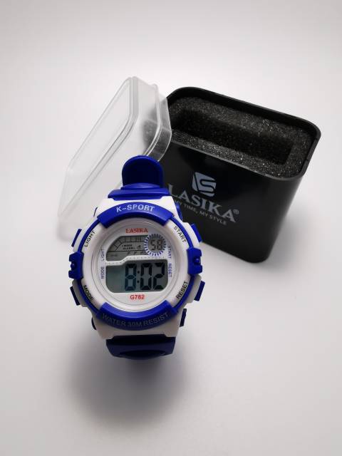 Jam tangan digital Anak Anak Remaja water Resist Lasika 782