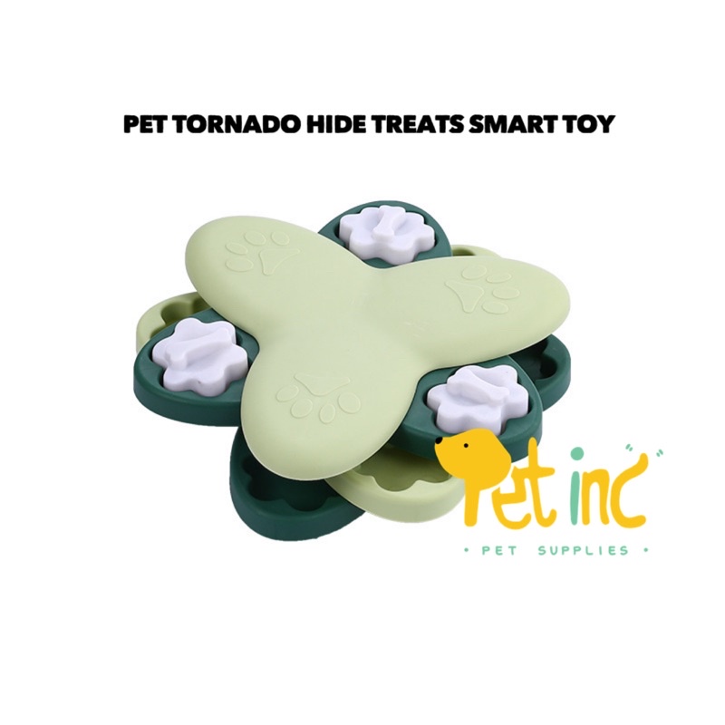 PET TORNADO HIDE TREATS SMART TOY