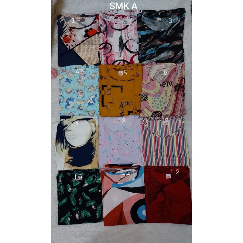 daster SNL rayon semata kaki