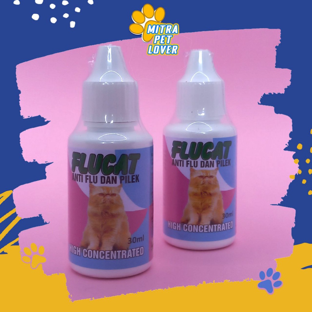 OBAT FLU KUCING - FLU CAT DROP 30 ML ORIGINAL - CEGAH PILEK INGUS RADANG HIDUNG MATA PADA KUCING KITTEN PUSSY FLUCAT AMAN SEHAT PET ANIMAL HEALTHCARE AND VETERINARY TAMASINDO OBAT KESEHATAN DAN VITAMIN TERNAK HEWAN BINATANG PELIHARAAN MITRAPETLOVER