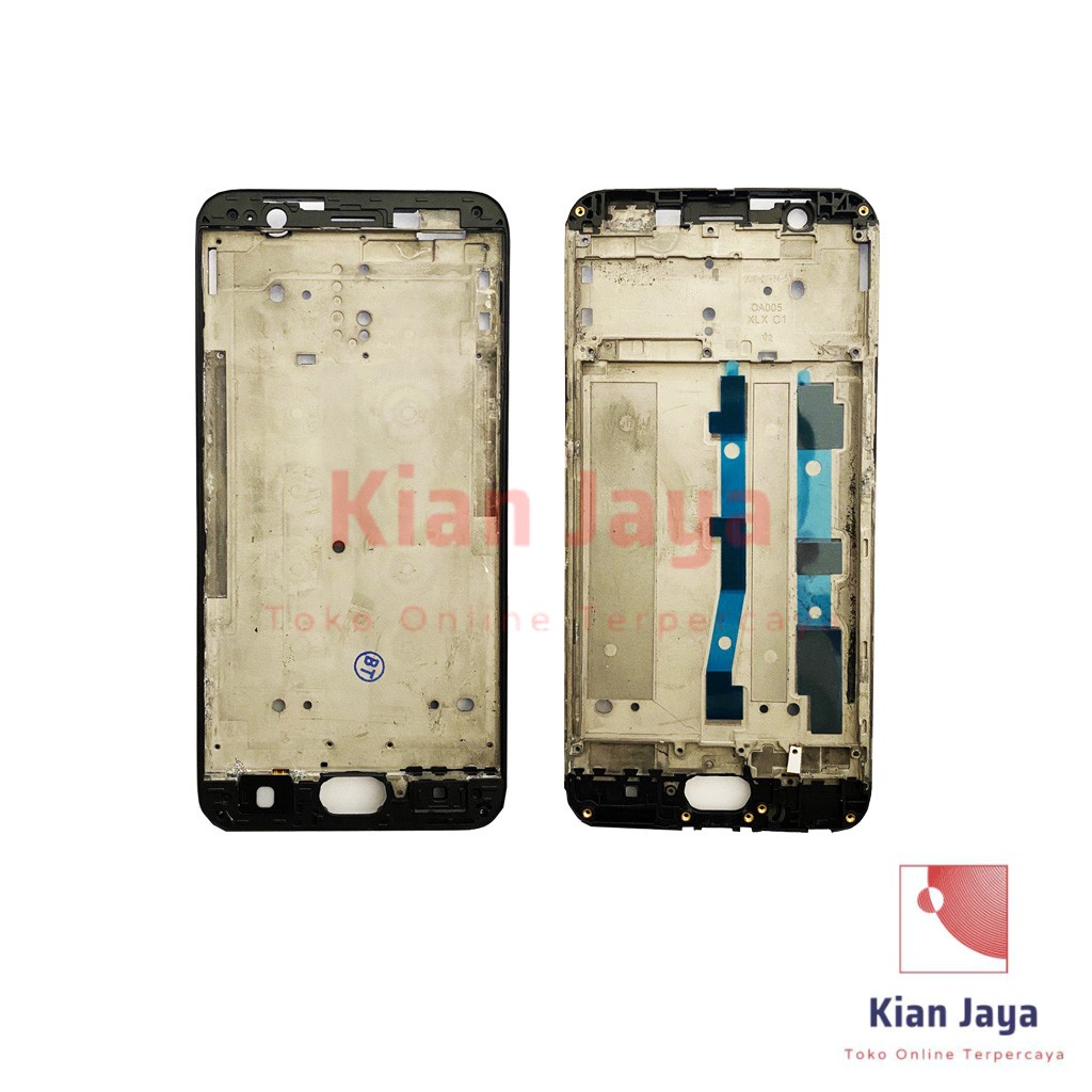 Middle Frame LCD Handphone Oppoo F1S A59 Tulang Casing Tatakan Bezel Bazel Hp